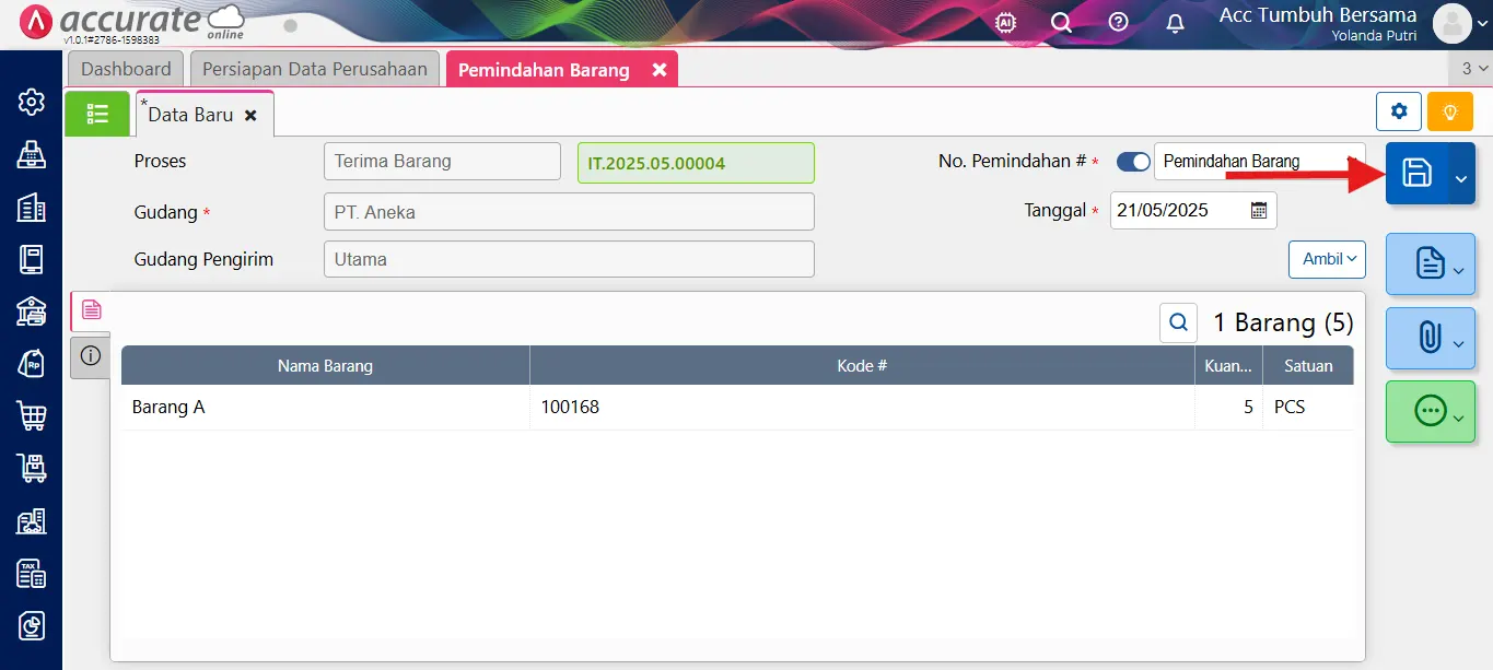 Cara membuat transaksi konsinyasi